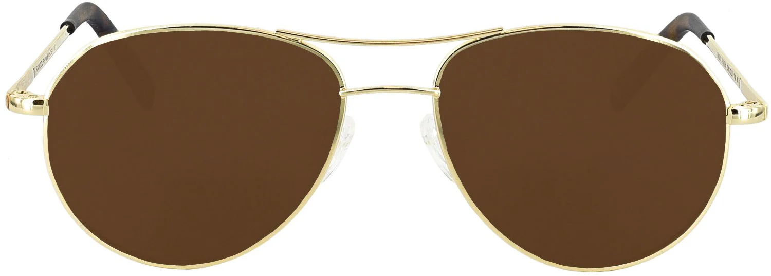 Thaden Gold Progressive No Line Reading Sunglasses - Image 2