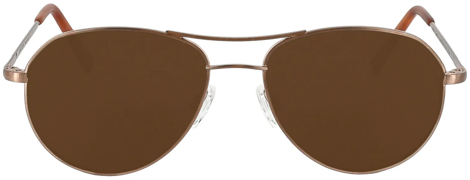 Thaden Gold Progressive No Line Reading Sunglasses - Image 6