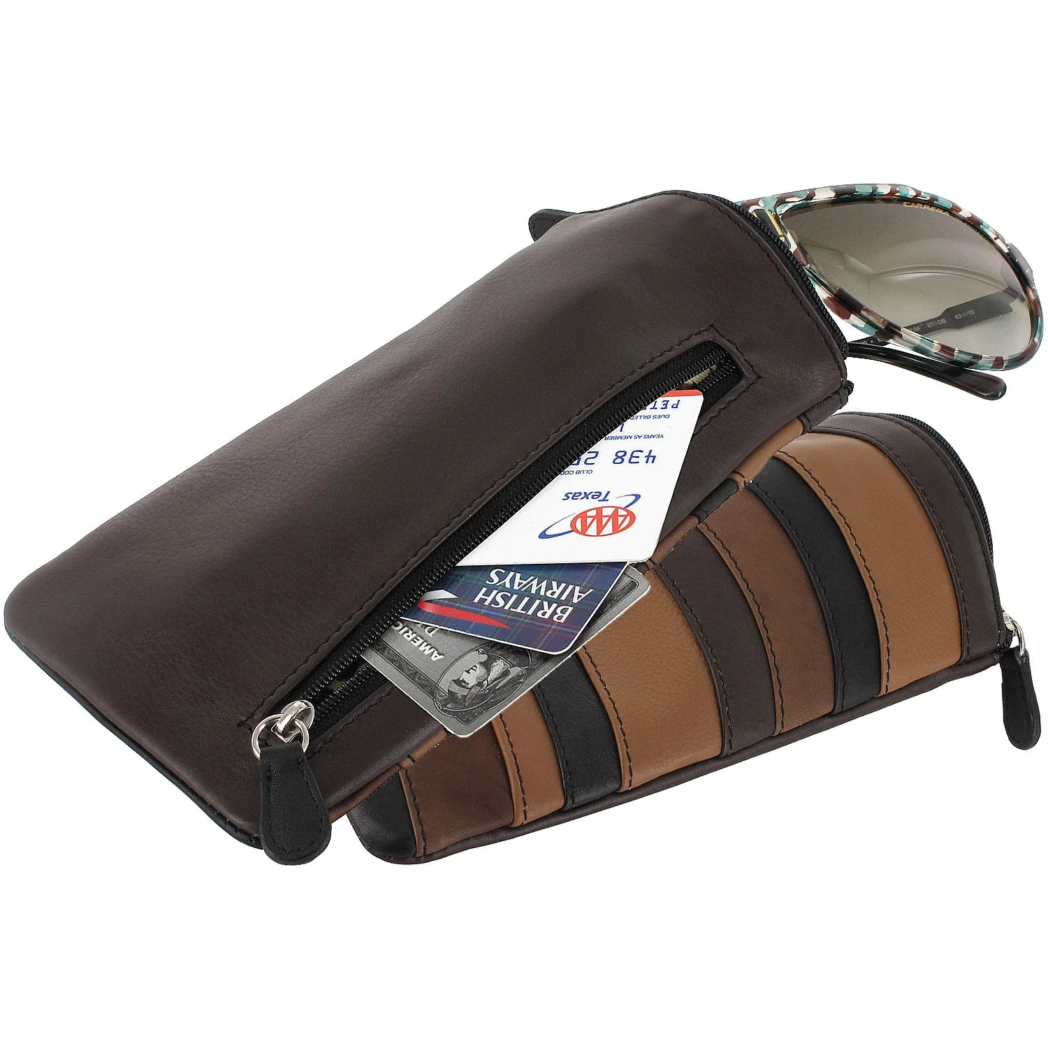The Everything Striped Case - Leather - Image 4