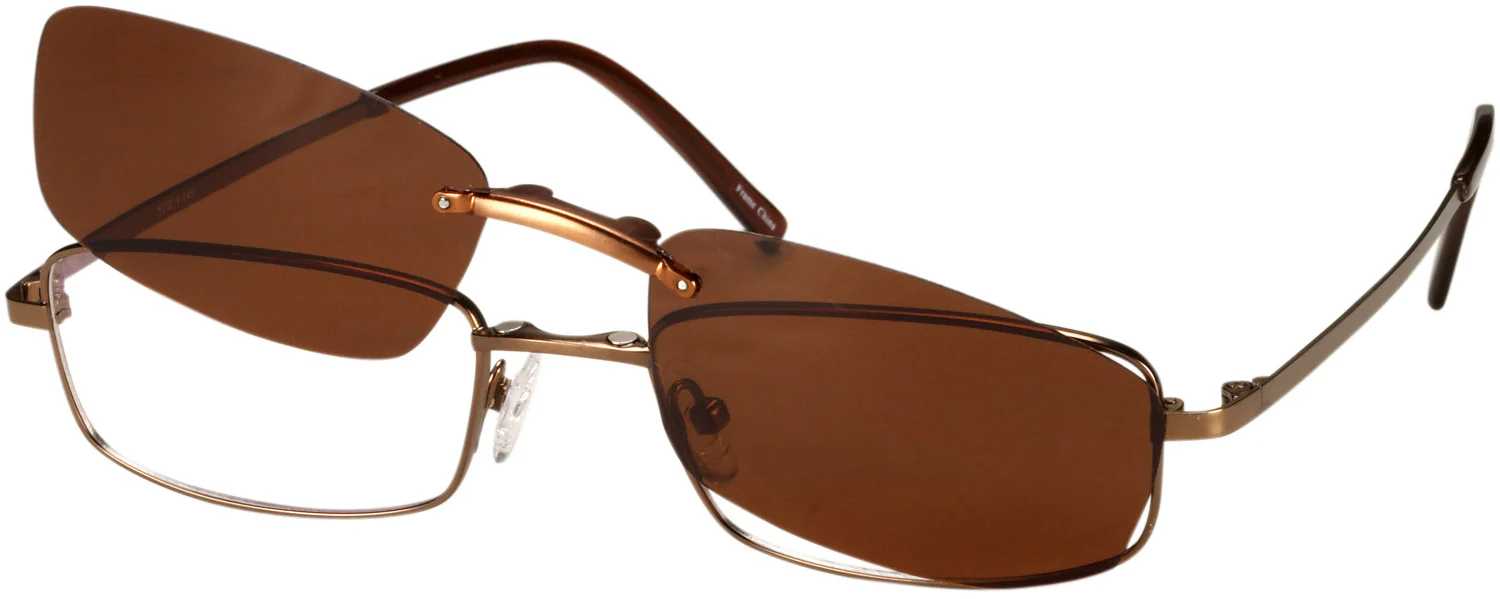 Titanium VII with Polarized Clip Single Vision Full Frame - Image 2