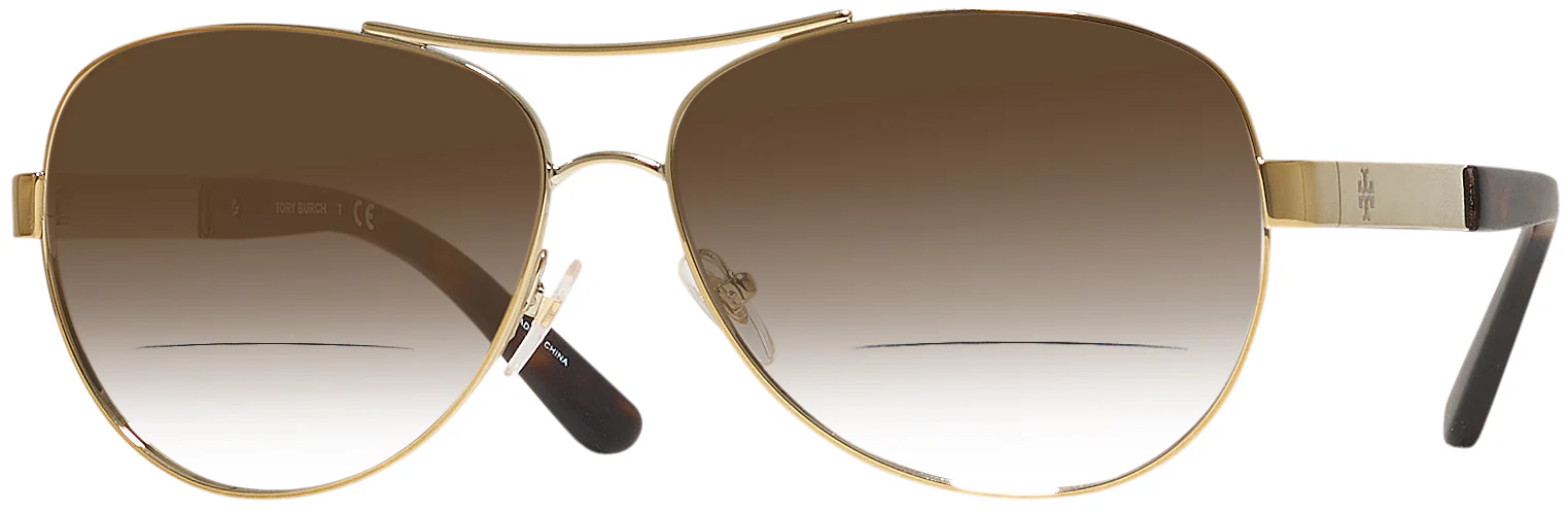 Tory Burch 6047 w/ Gradient Bifocal Reading Sunglasses