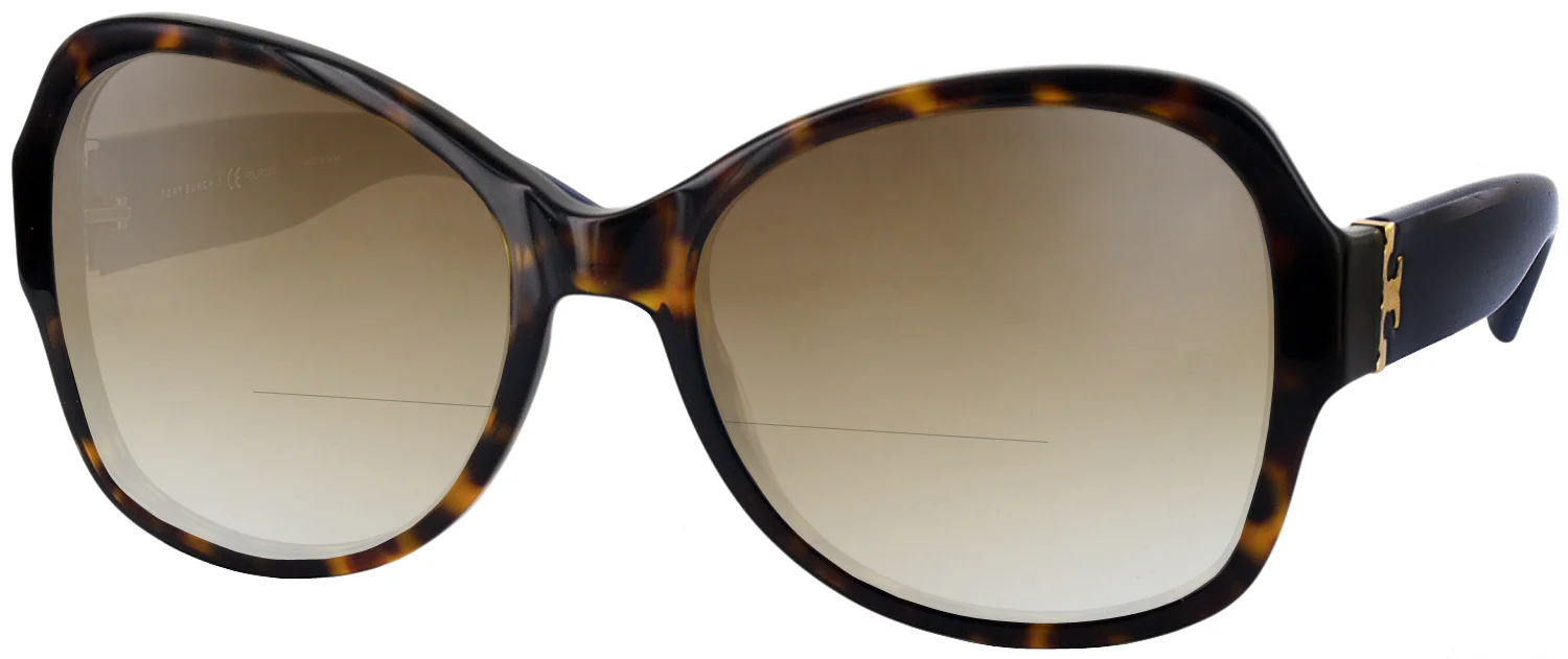 Tory Burch 7077 w/ Gradient Bifocal Reading Sunglasses