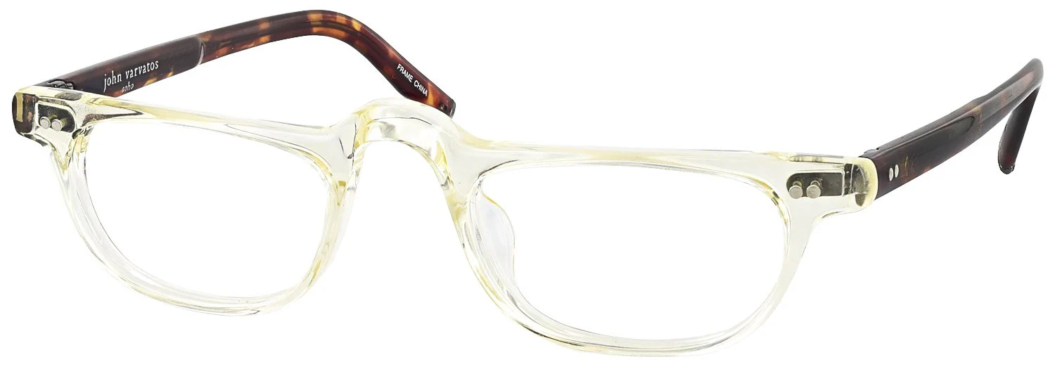 Varvatos V804 Single Vision Half Frame with Leather Case Upgrade - Image 9